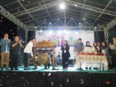 Bupati Lampung Selatan Egi Membuka Acara Festival Kuliner bertajuk Festforia.
