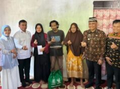 Baznas Metro Dan Baznas Provinsi Lampung, Distribusikan 100 Paket Sembako Bagi Bumil Stunting