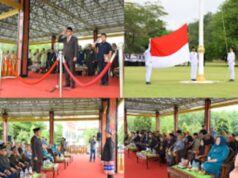 Wabup Nadirsyah Pimpin Upacara Hari Sumpah Pemuda ke-97 di Tubaba