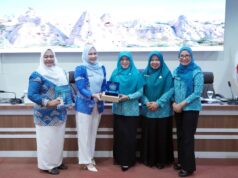 PKK Lamsel Terima Kunjungan Tim PKK Muara Enim