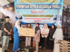 IKWI Kota Metro Barikan Bantuan Kepada PEKKA