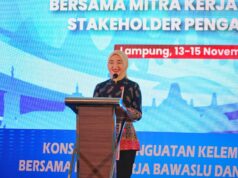 Pemprov Lampung Dukung Konsolidasi Bawaslu di Lampung, Evaluasi Nasional Menuju Pemilu 2029 yang Berkualitas
