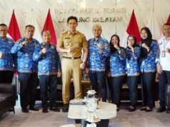 Bupati Egi Menerima Audiensi Loka Rehabilitasi Narkotika Kalianda