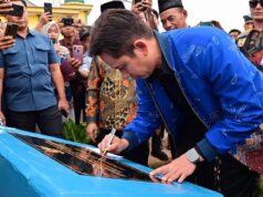 Bupati Egi Rezmikan Pembangunan Ruas Jalan Kota Baru-Sinar Rejeki di Kecamatan Jati Agung