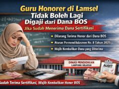 Guru Honorer di Lampung Selatan Terima TPG