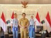 Bupati Egi Kunjungi Dua Calon Paskibraka Tingkat Pusat Asal Kabupaten Lampung Selatan,