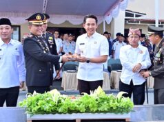 Bupati Egi Hadiri HUT Bhayangkari Ke 80