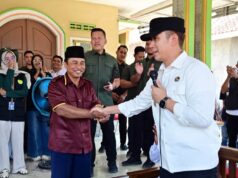 Bupati Egi Tinjau Pelaksanaan Program Desa HELAU di Desa Rulung Raya