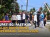 Bupati Egi Tinjau Jalan Rusak Menuju Desa Baru Ranji Dan Pasikan Akan diperbaiki Tahun Ini