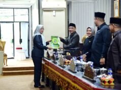 DPRD Lamsel Rapat Paripurna Aggaran Perubahan 2026